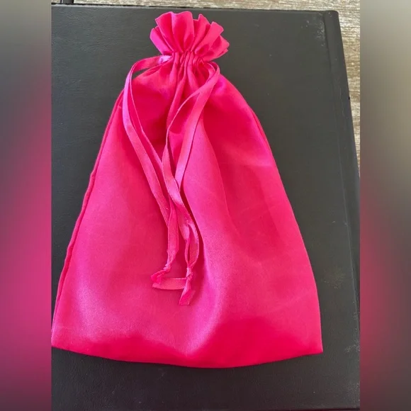 Jimmy Choo Red Glitter Coin Purse with Dust Bag NWOT - Picture 5 of 5